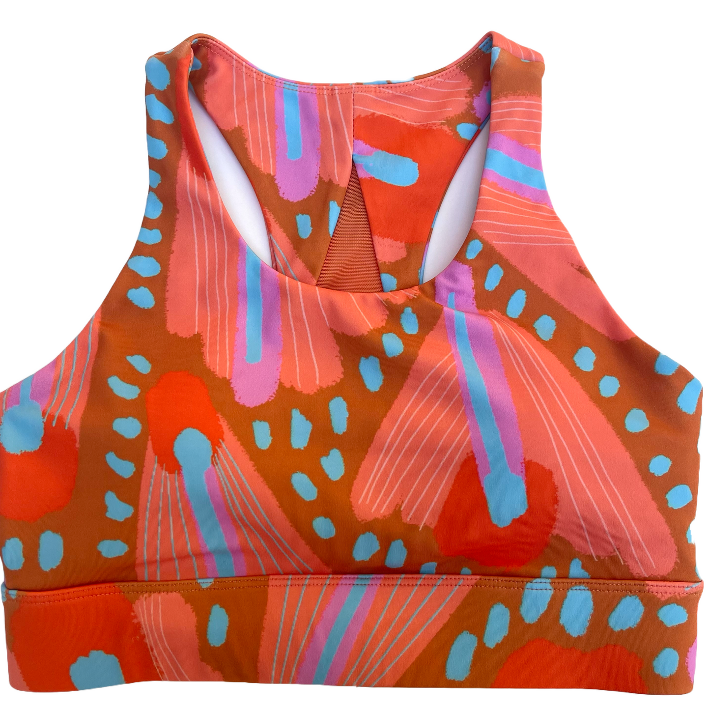 Sports Bra - Tan Seashells