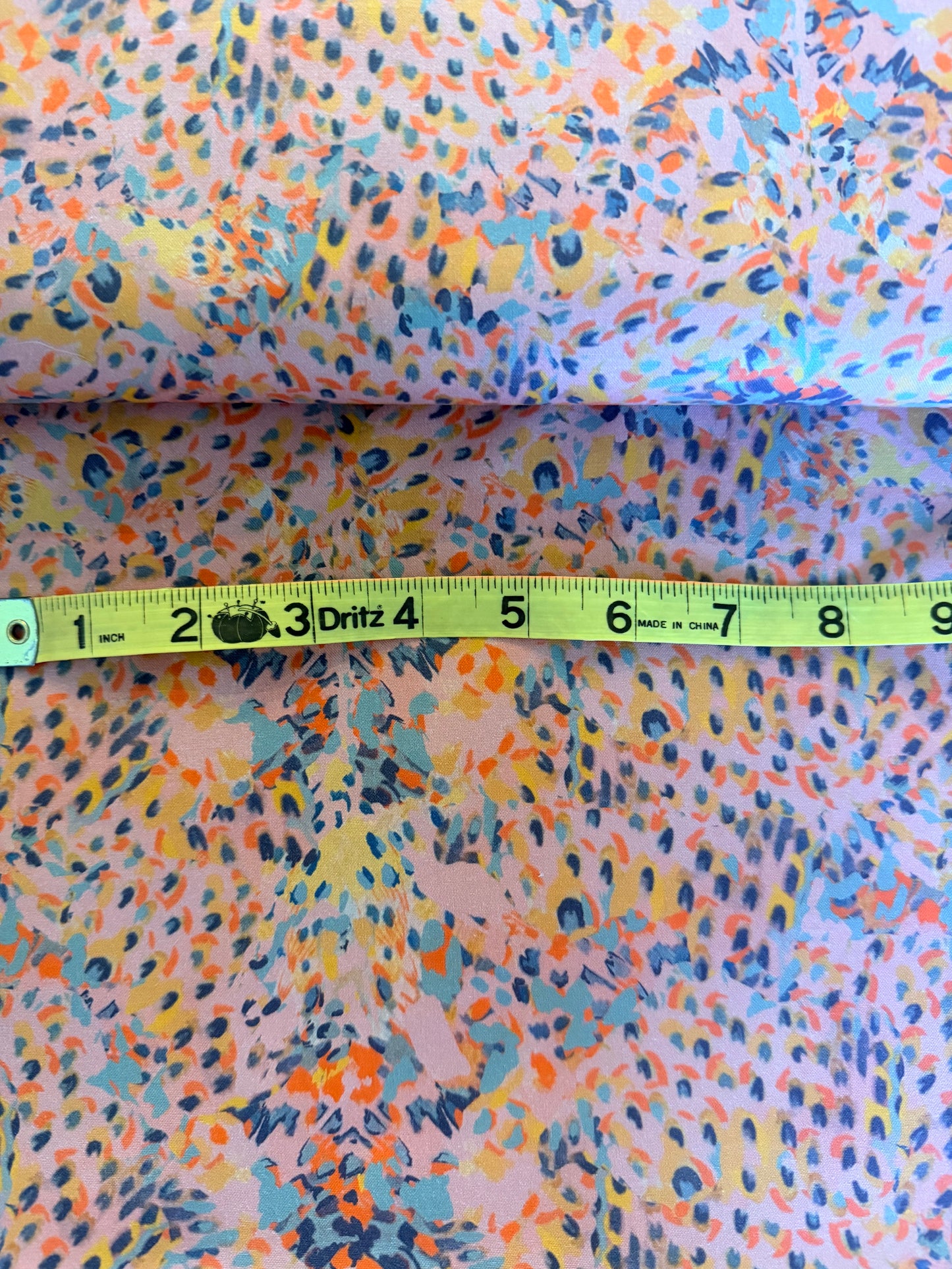 Quilting Cotton- Plumage peach