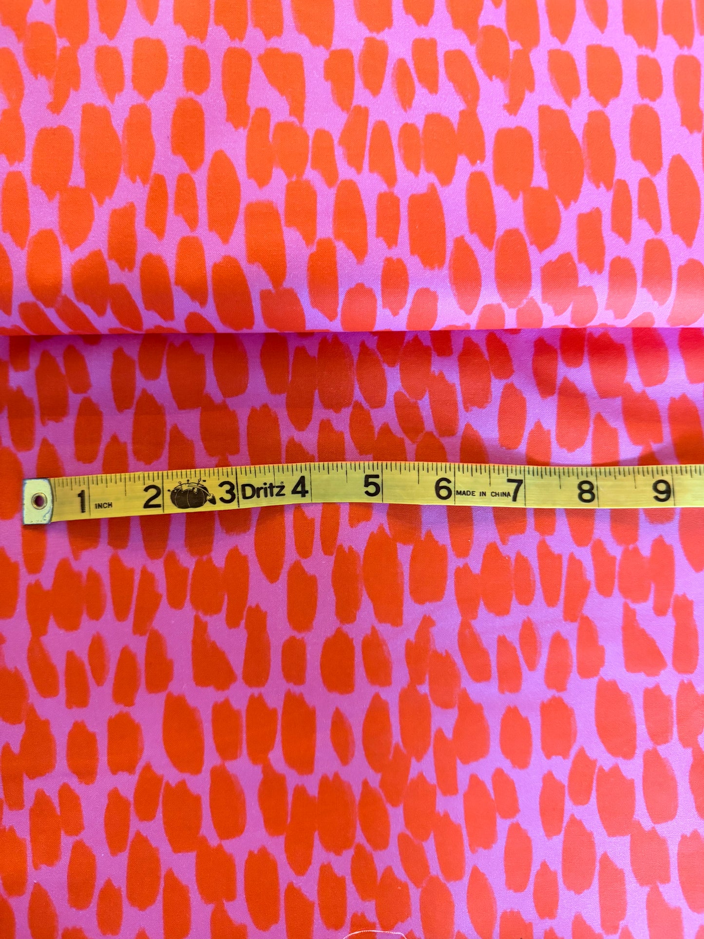 Quilting Cotton- Brushstroke Pink