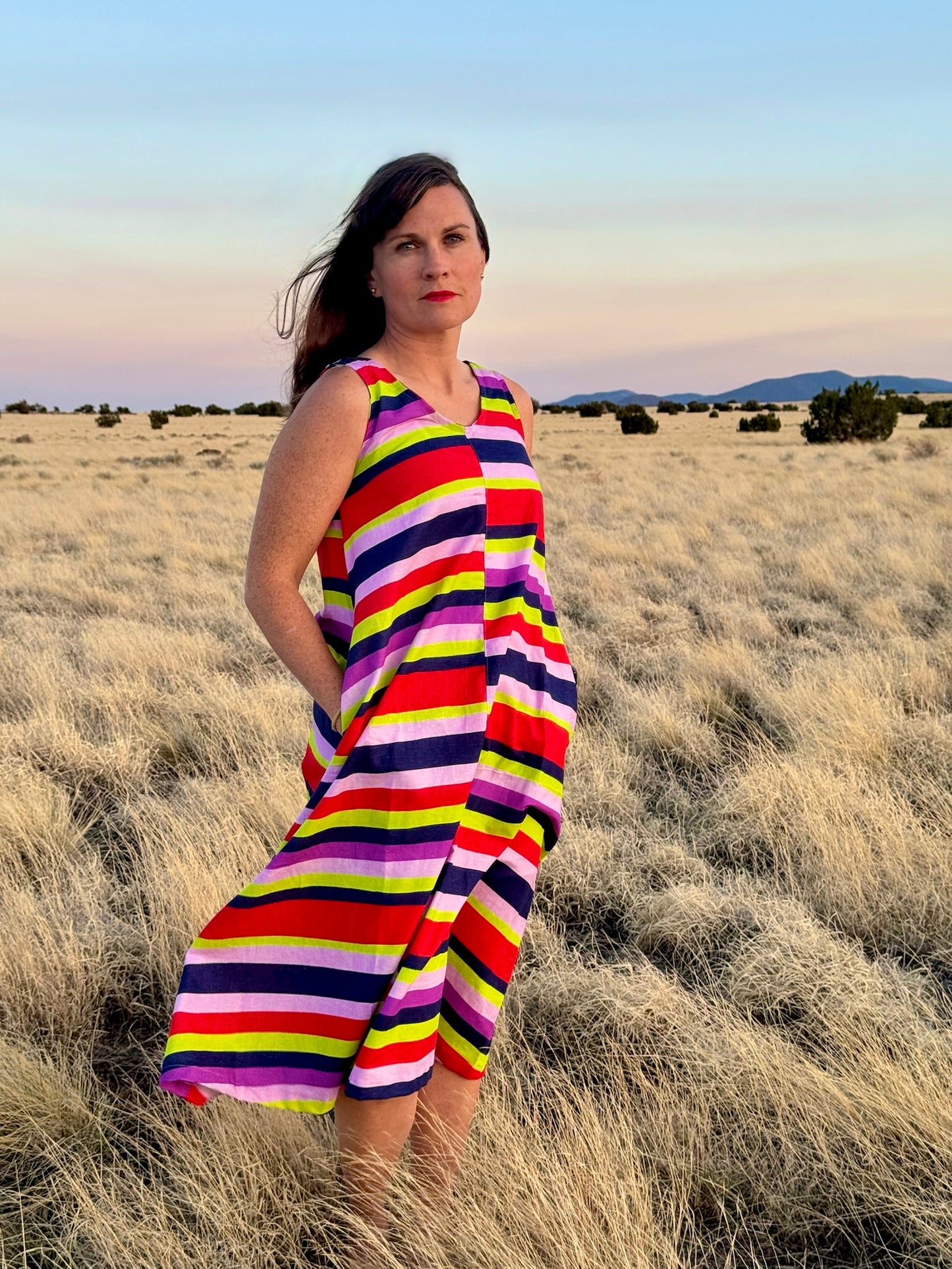 Sleeveless tank dress