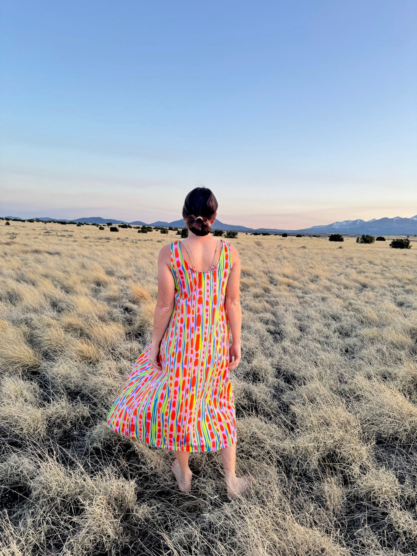 Sleeveless tank dress