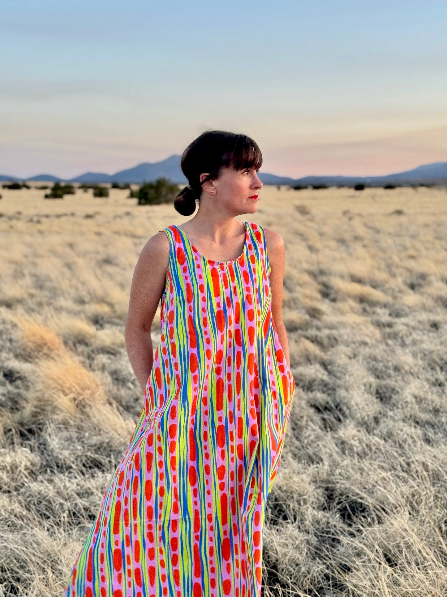 Sleeveless tank dress