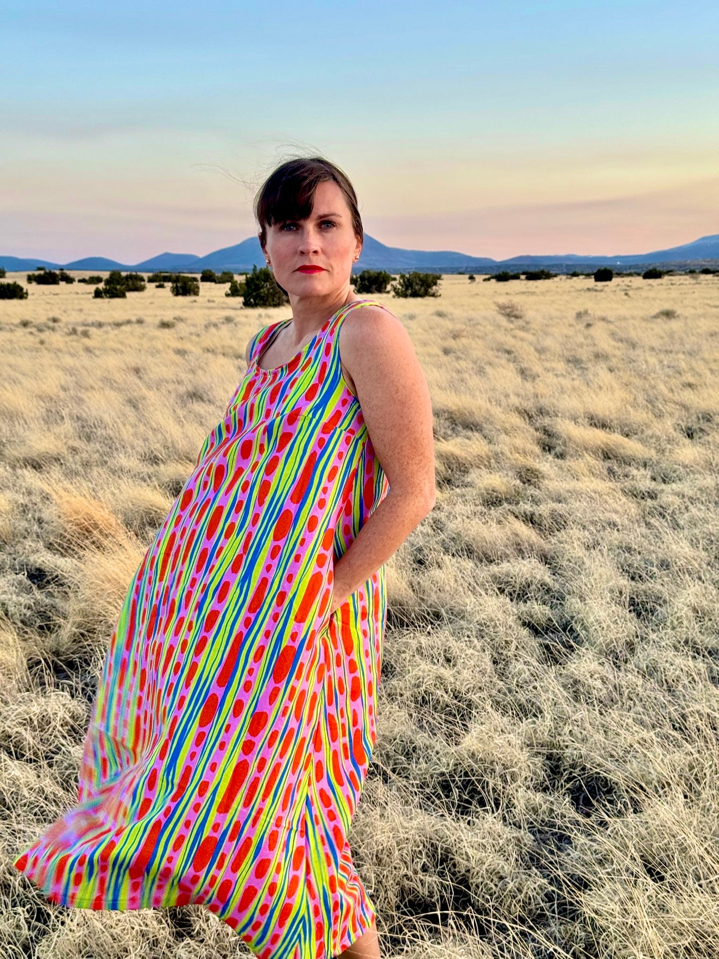 Sleeveless tank dress