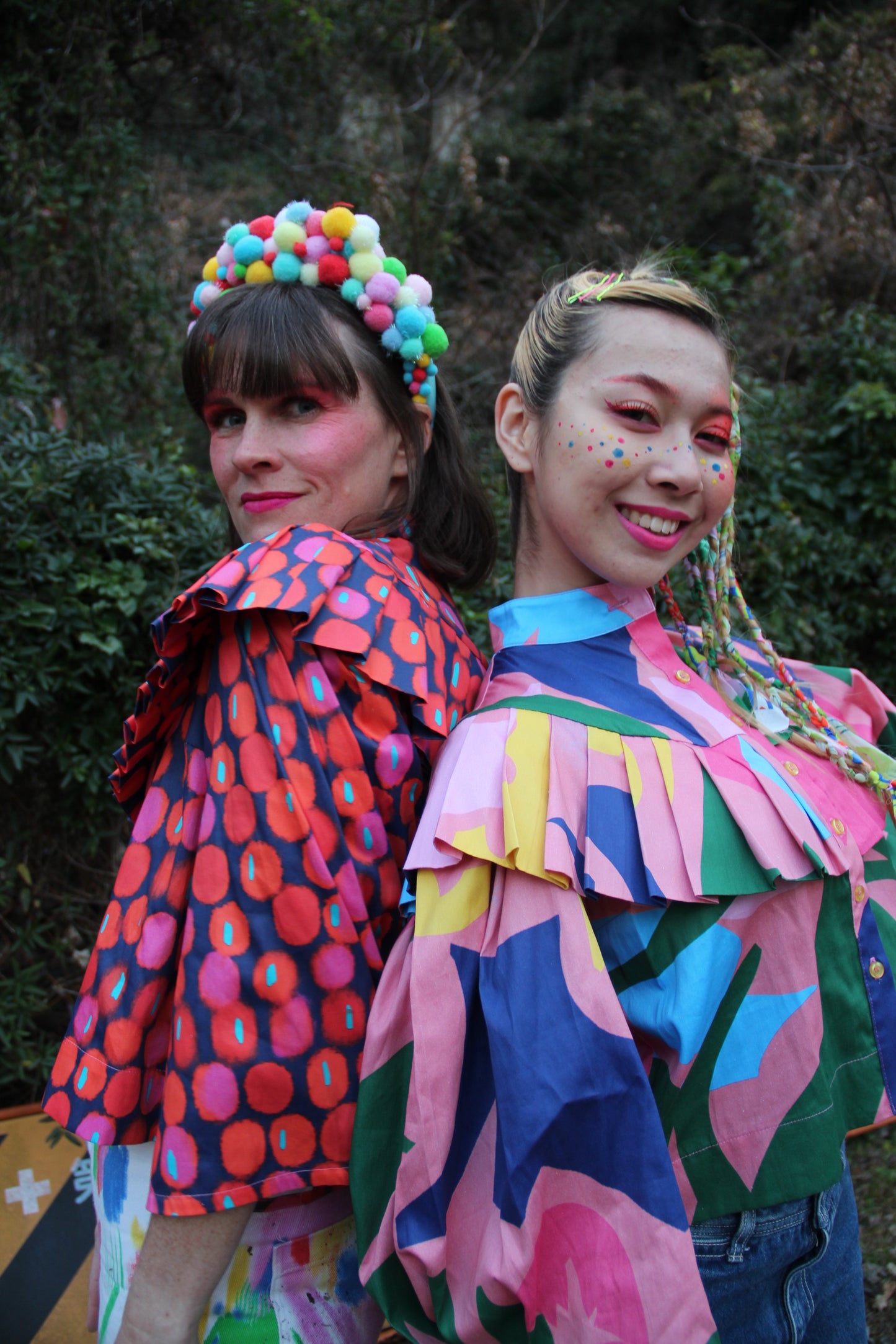 Pleated Yoke Top (3 prints)