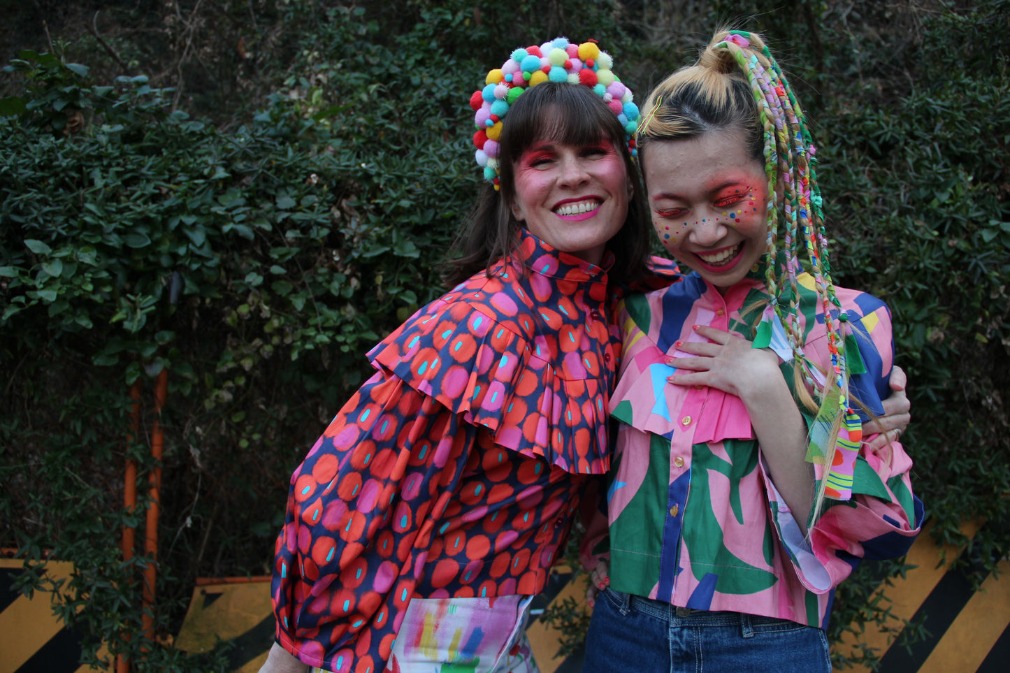 Pleated Yoke Top (3 prints)