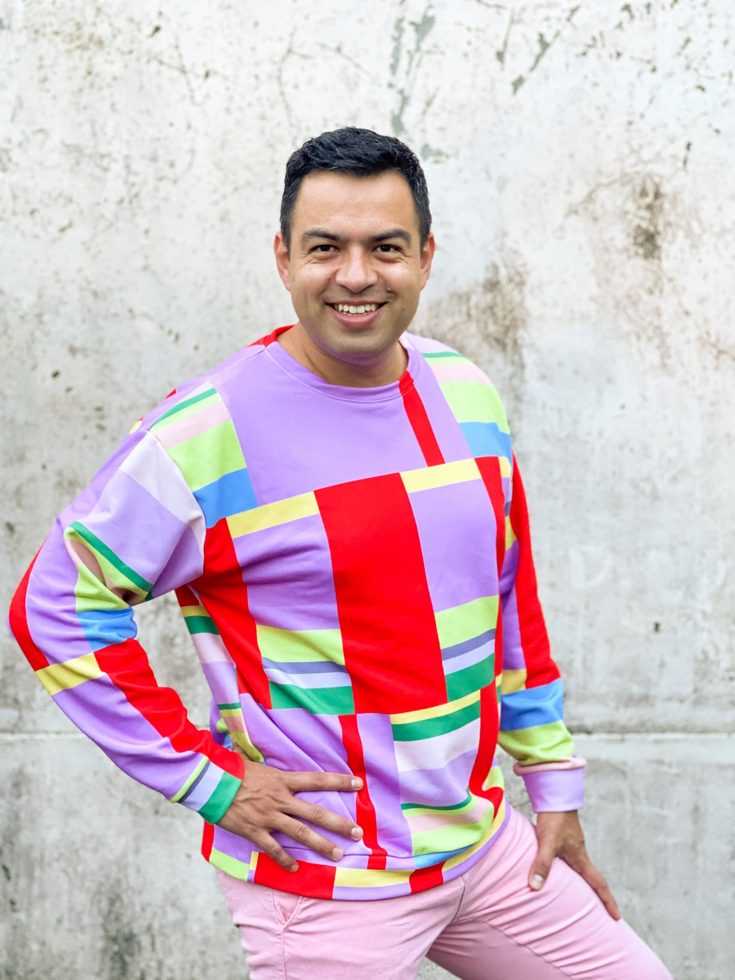 Primary Color Party Sweatshirt
