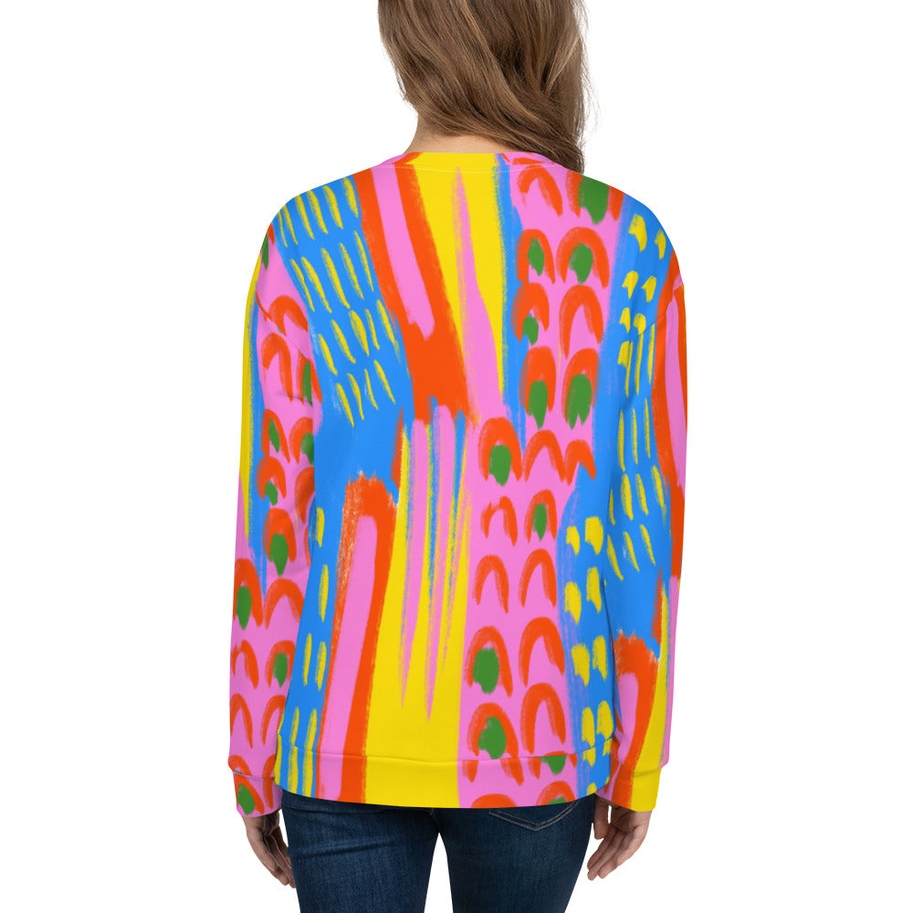 Primary Color Party Sweatshirt