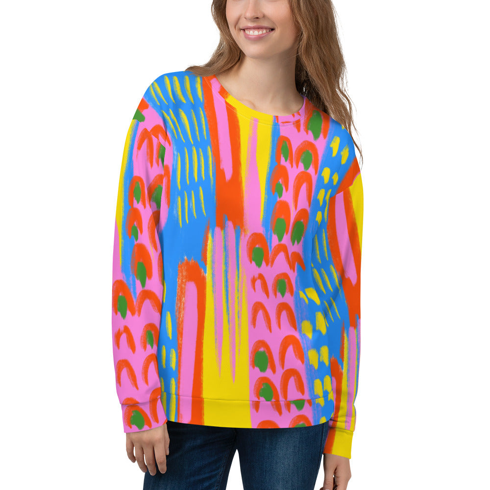 Primary Color Party Sweatshirt