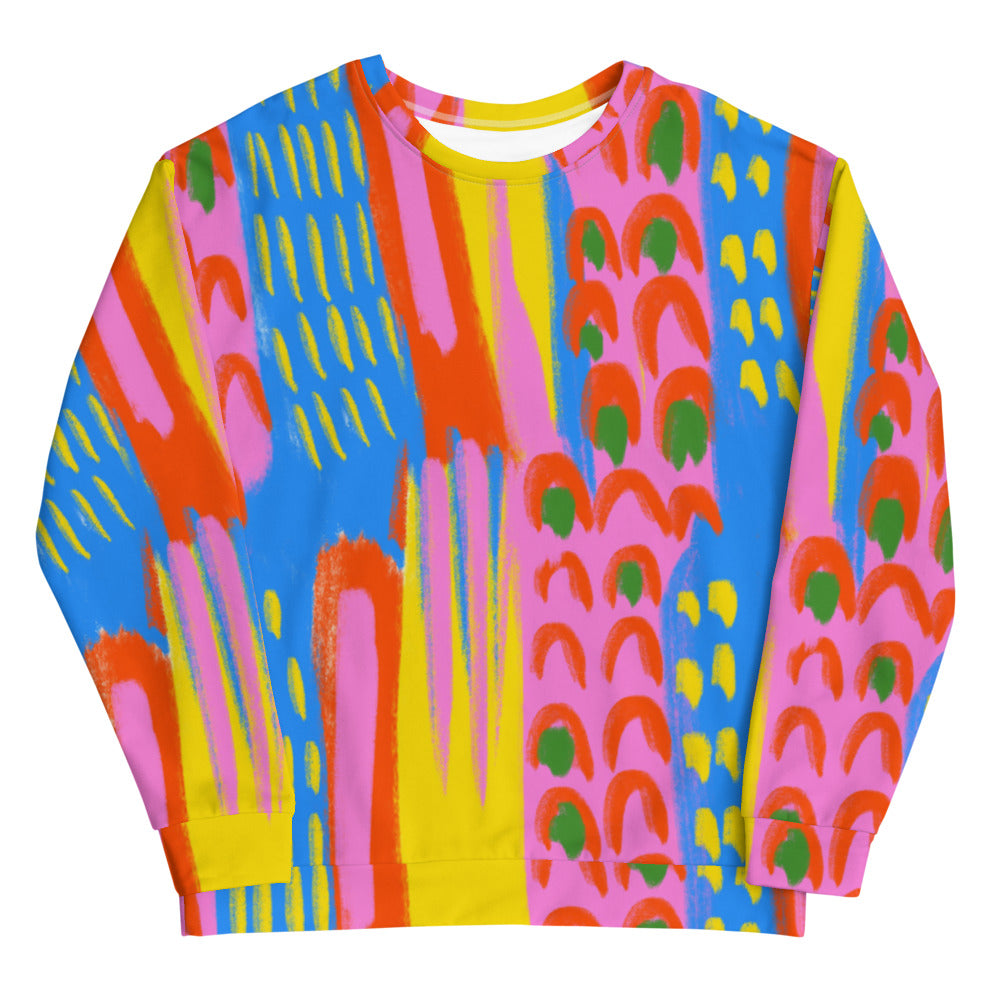 Primary Color Party Sweatshirt