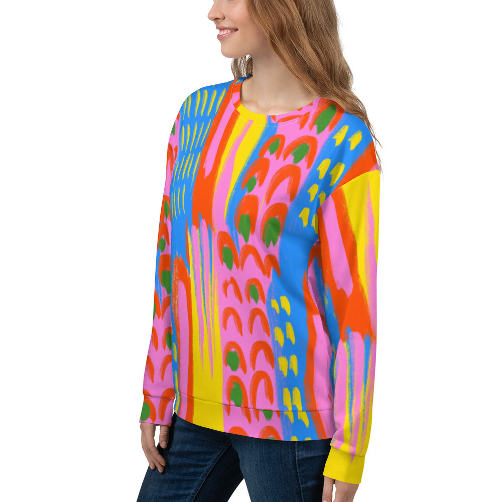 Primary Color Party Sweatshirt
