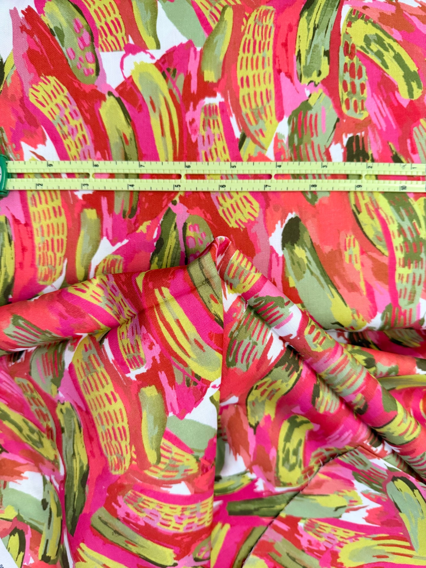 Smooth Double Gauze - Pink Pickles