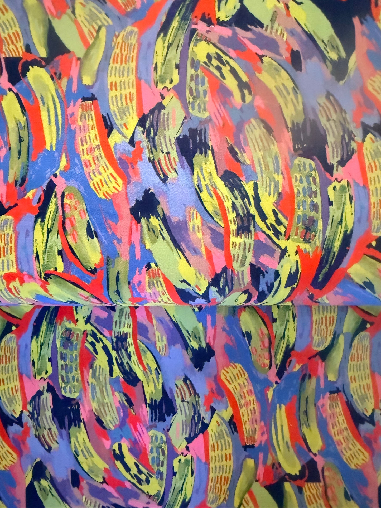 Quilting Cotton- Pickles blue and green