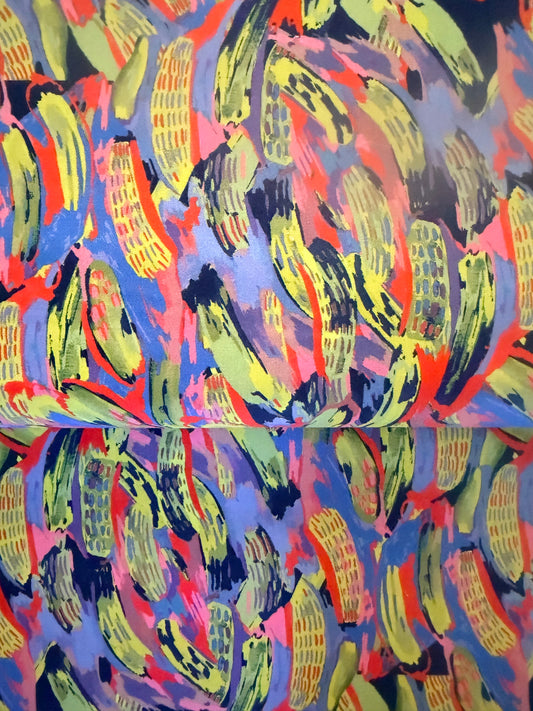 Quilting Cotton- Pickles blue and green