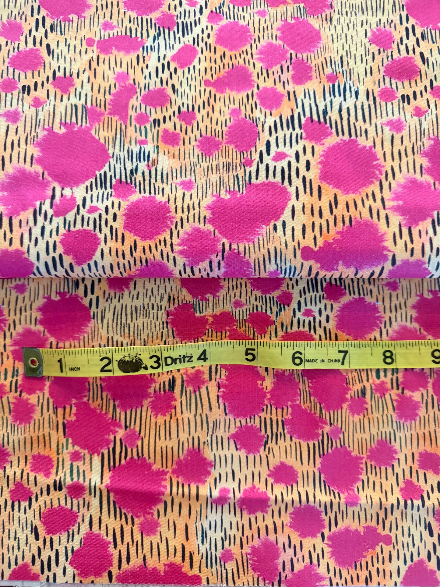 Quilting Cotton- Freckled wood pink