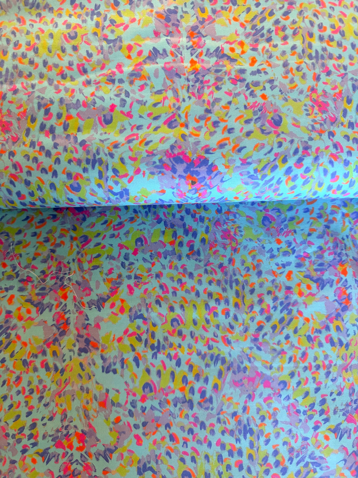 Quilting Cotton- Plumage Blue and Green