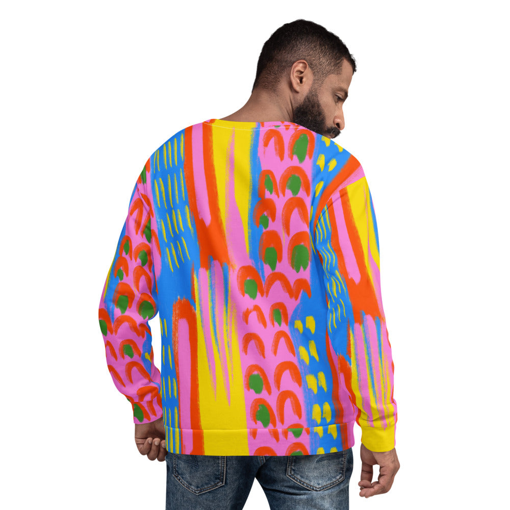 Primary Color Party Sweatshirt